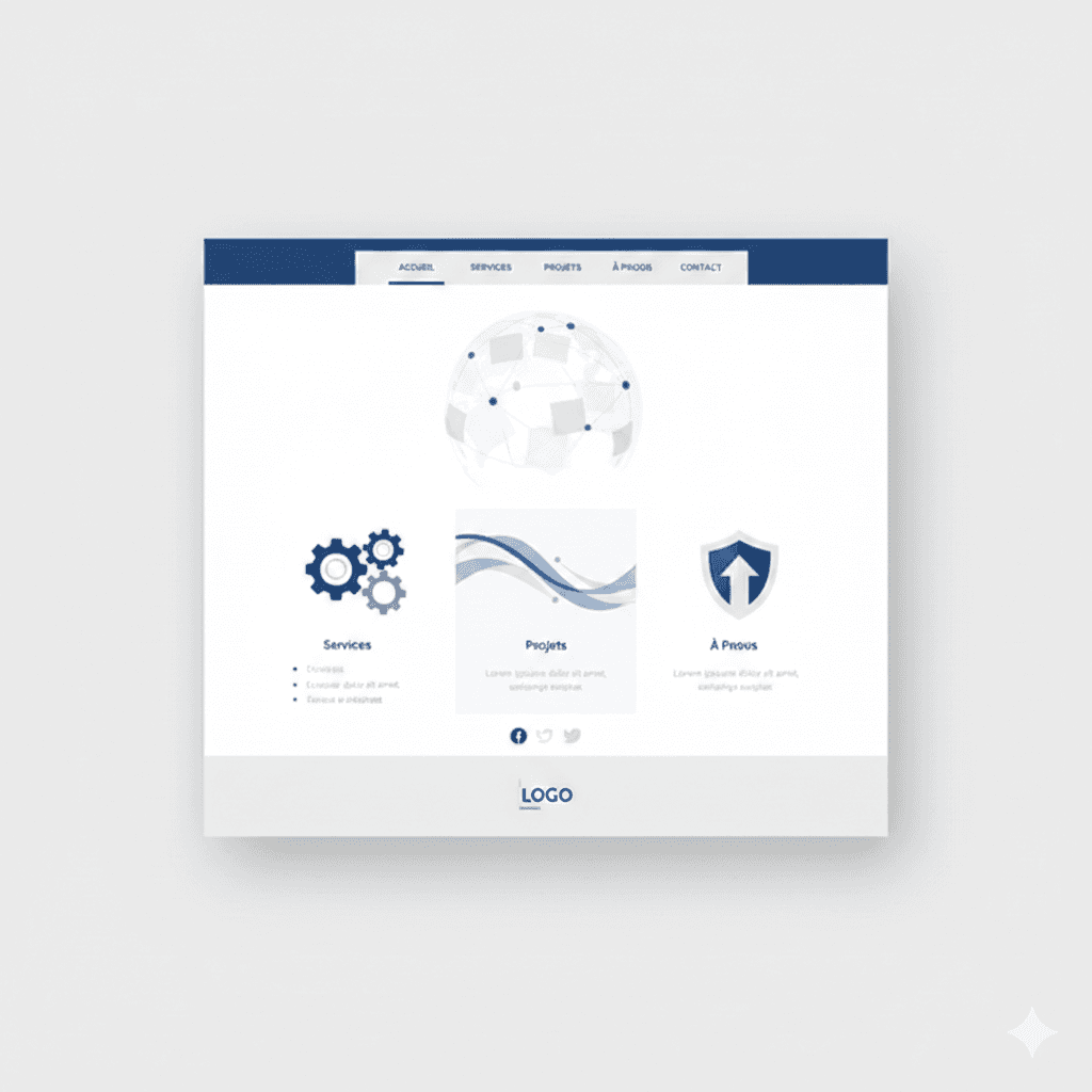 Site vitrine professionnel ADOXY